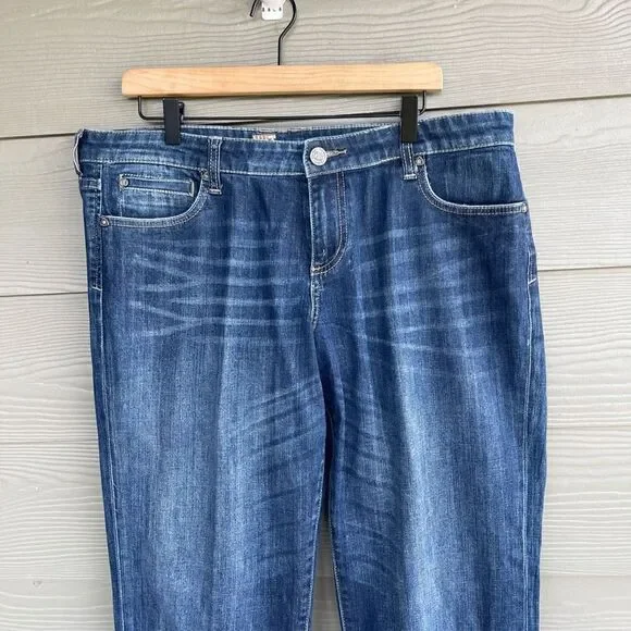 Kut from the Cloth straight leg jeans size 14 - Picture 2 of 7